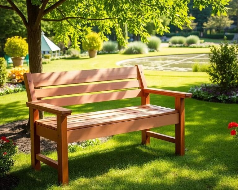 Was macht eine Gartenbank wetterfest?