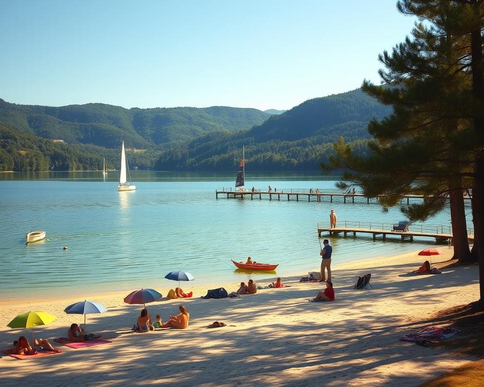 Was sind die besten Orte fuer Ferien am See?