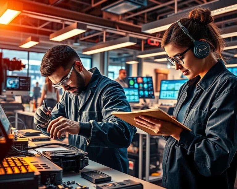 Welche Berufe vereinen Technik und Kreativitaet?