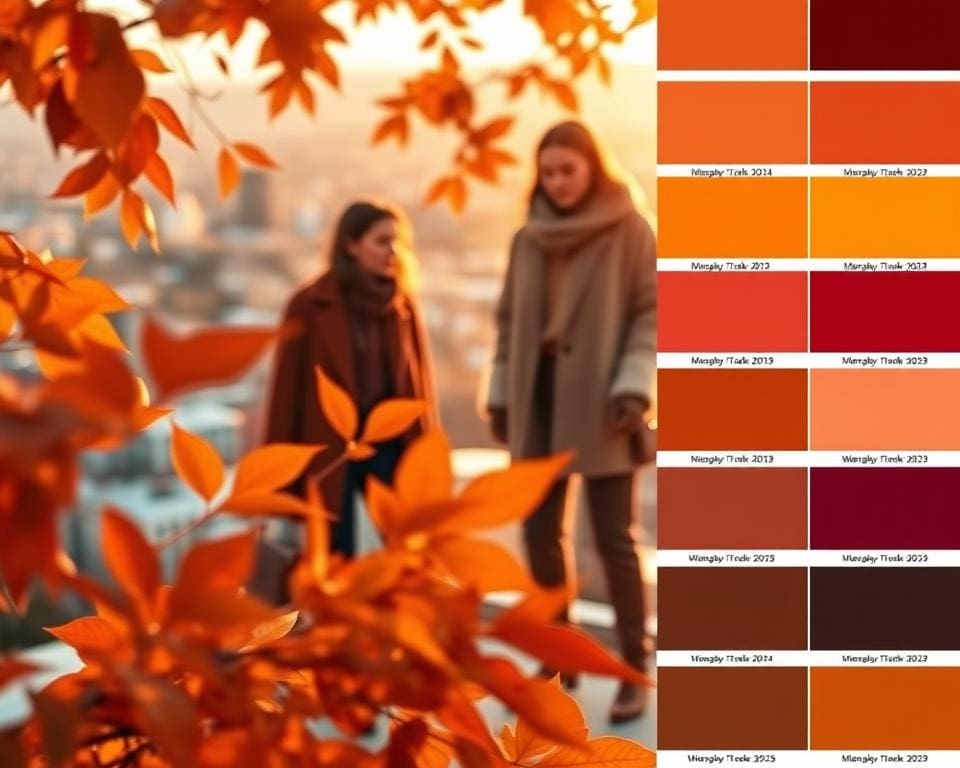 Welche Farben dominieren die Mode im Herbst?