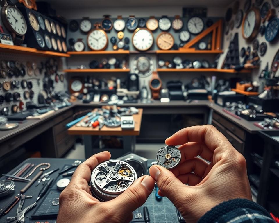 Wie arbeitet ein professioneller Uhrmacher heute?