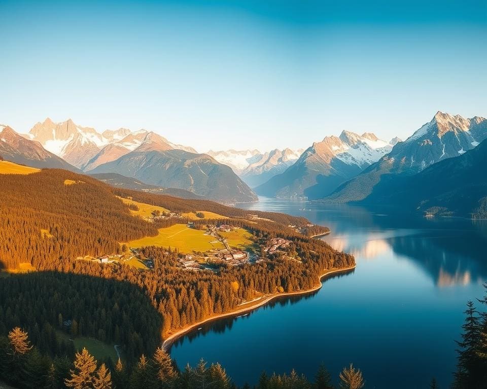 Wie entdeckst du die schoensten Seen der Schweiz?