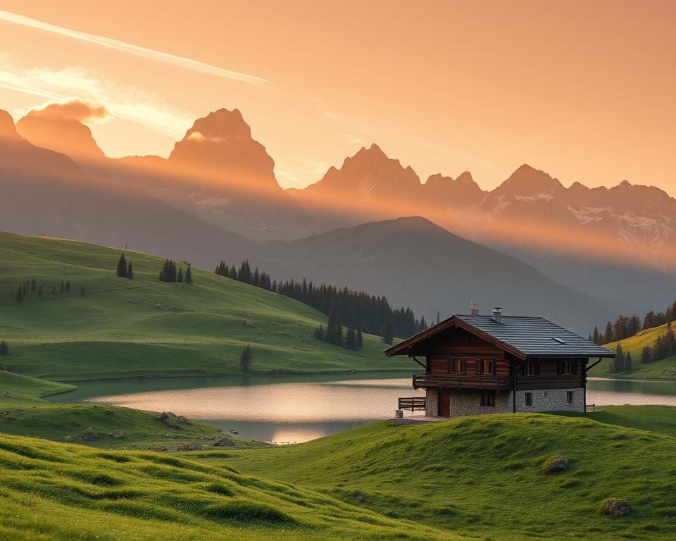 Wie geniesst du Wellnessferien in den Alpen?