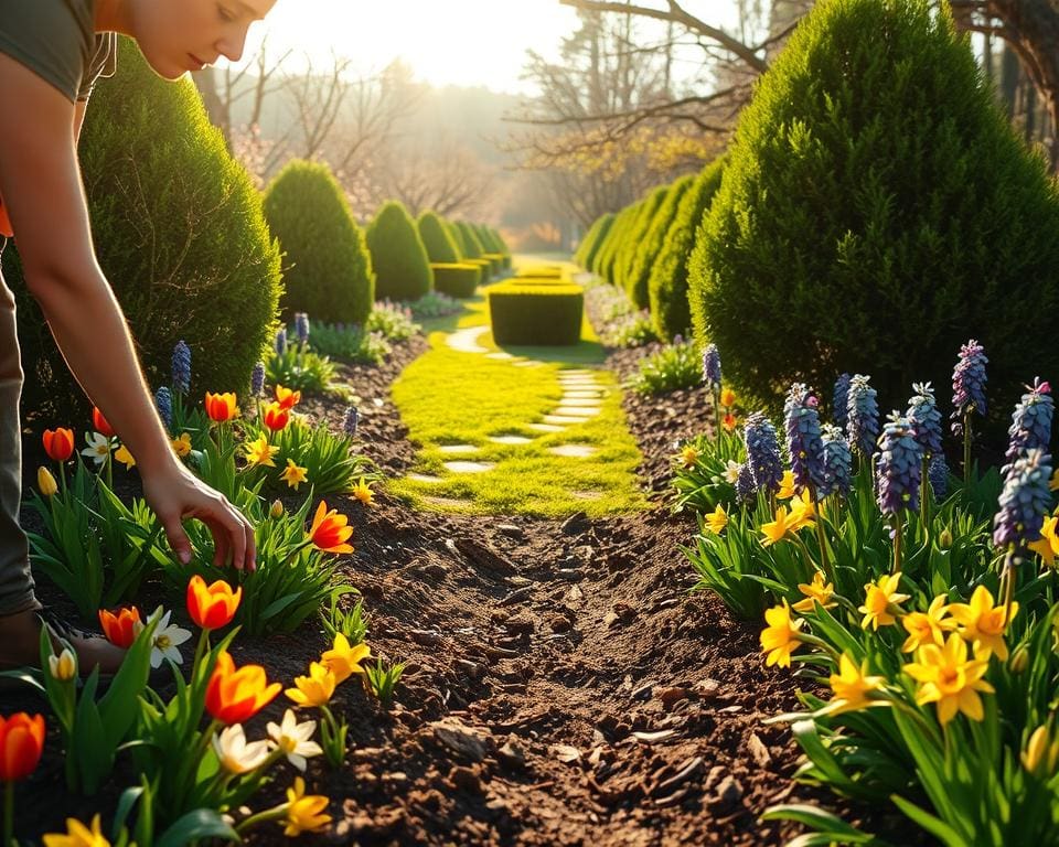 Wie pflegst du deinen Garten im Fruehjahr richtig?