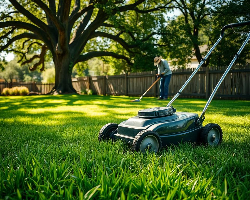 Wie pflegst du deinen Rasen im Sommer?