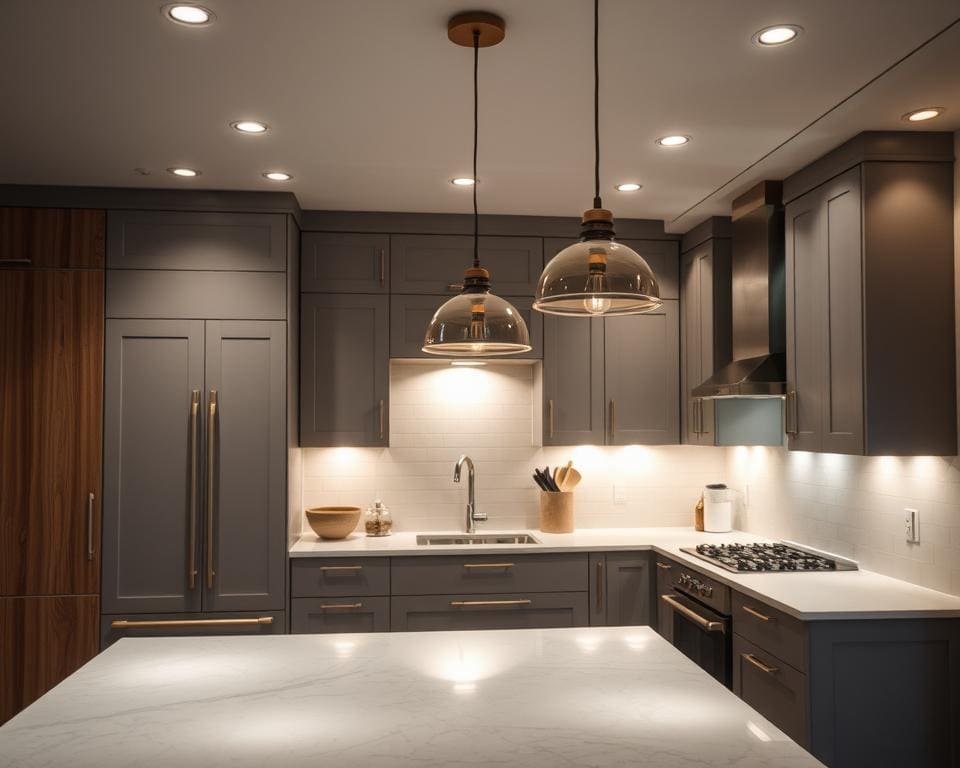 Wie planst du eine neue Kuechenbeleuchtung?