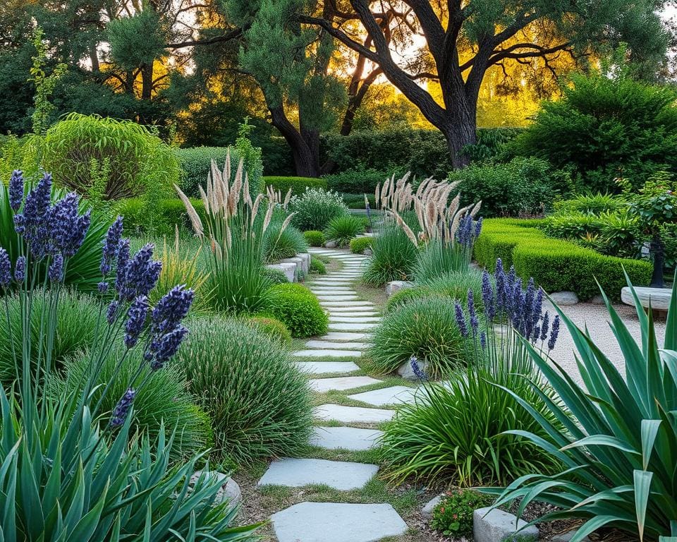 Wie planst du einen pflegeleichten Garten?