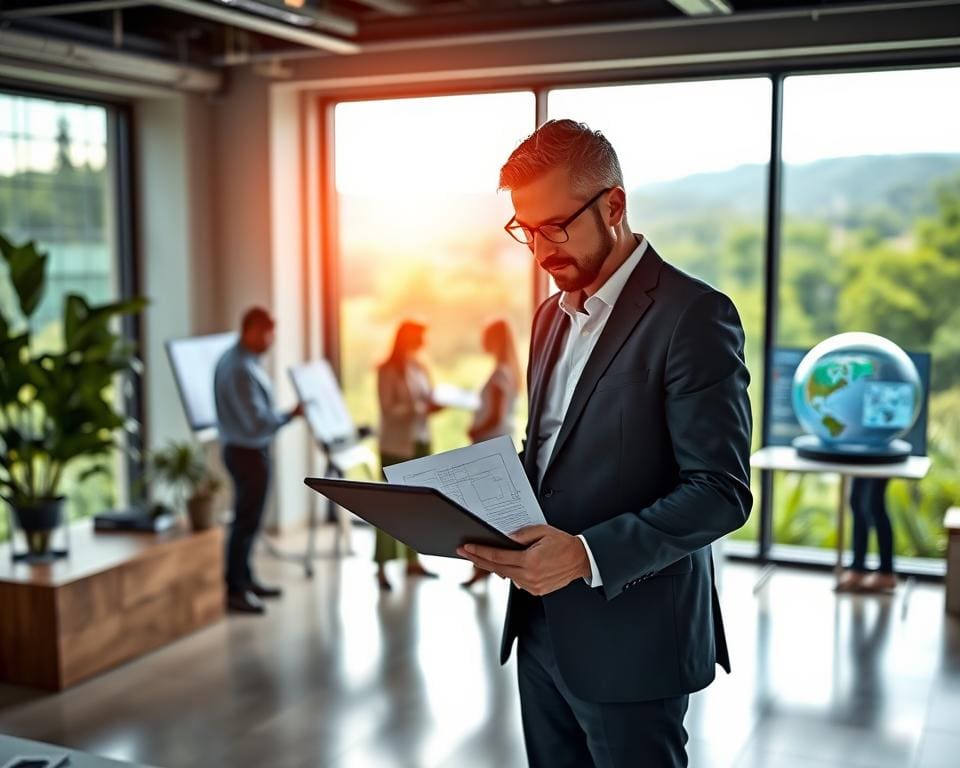 Wie plant ein Energieberater nachhaltige Loesungen?