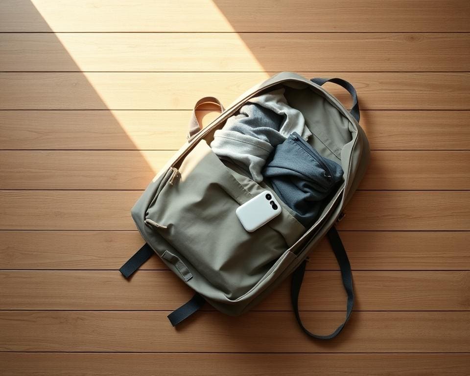 Wie reist du entspannt mit leichtem Gepaeck?