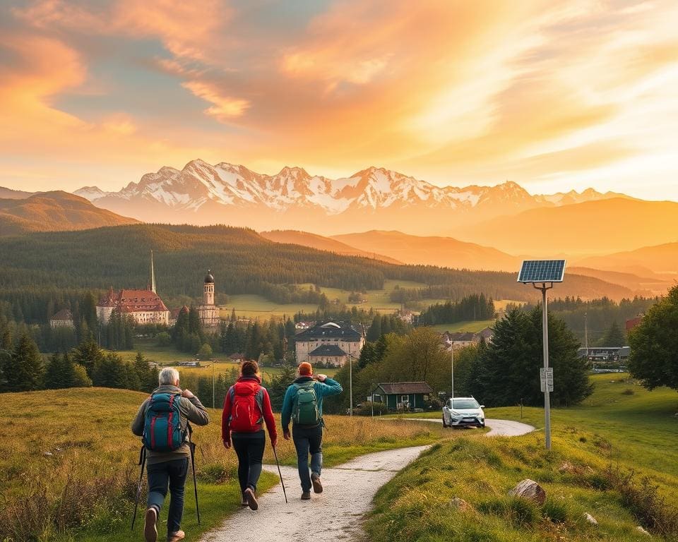 Wie reist du nachhaltig durch Mitteleuropa?
