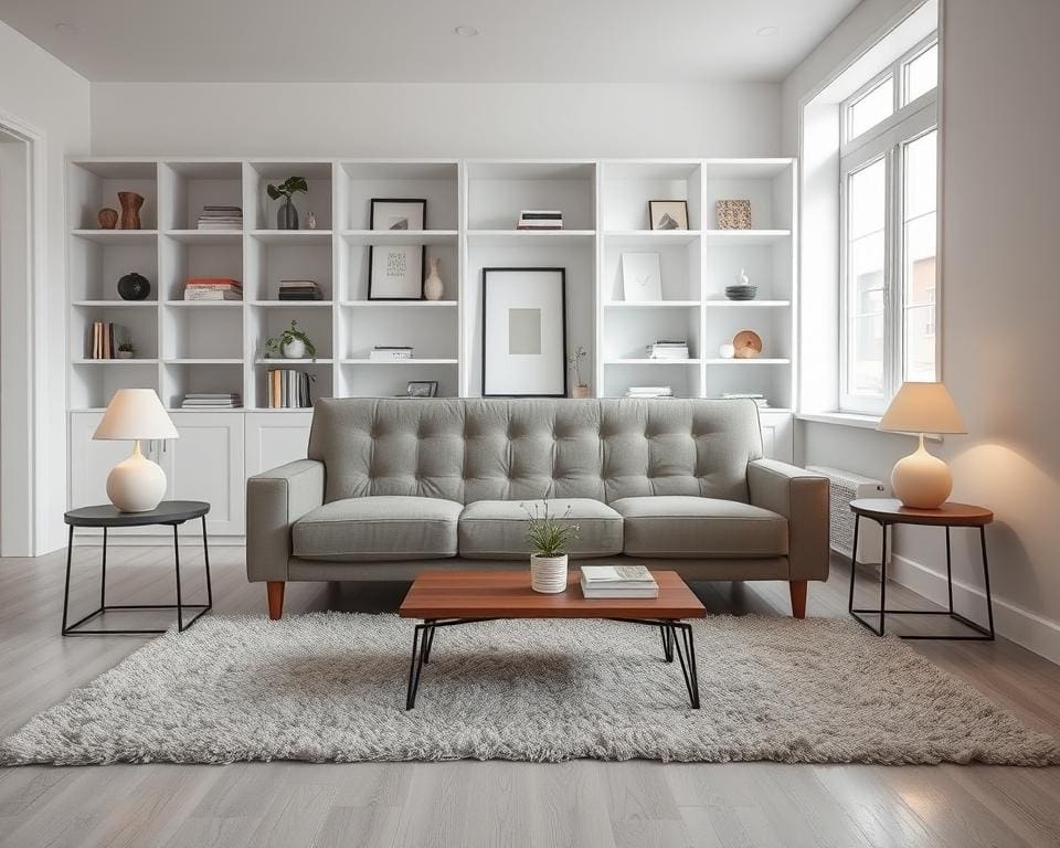 Wie richtest du ein kleines Wohnzimmer ein?