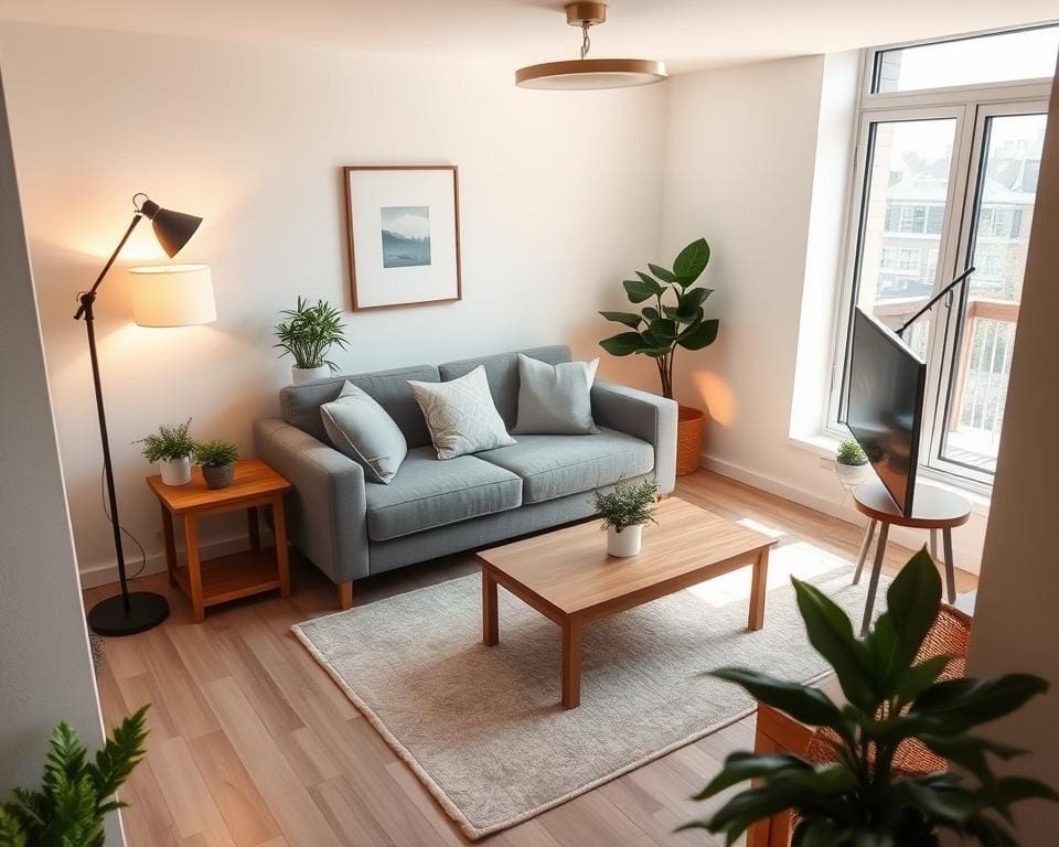 Wie richtest du ein kleines Wohnzimmer sinnvoll ein?