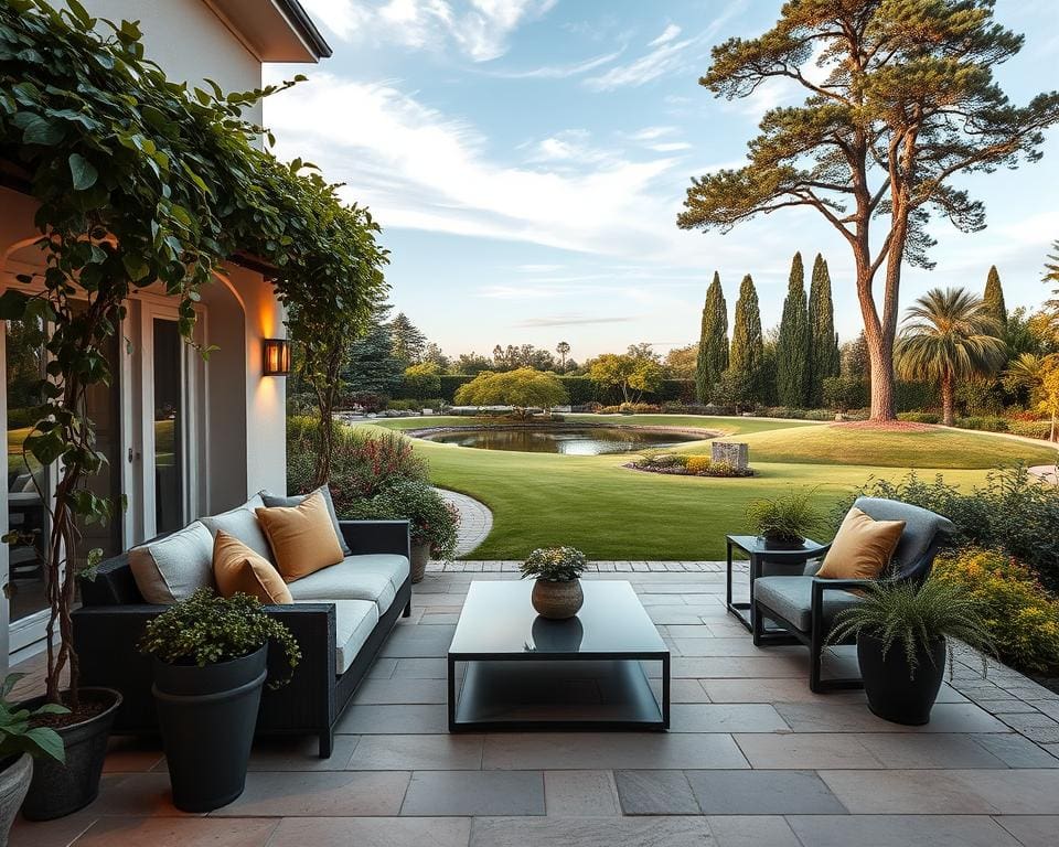 Wie richtest du eine Terrasse stilvoll ein?