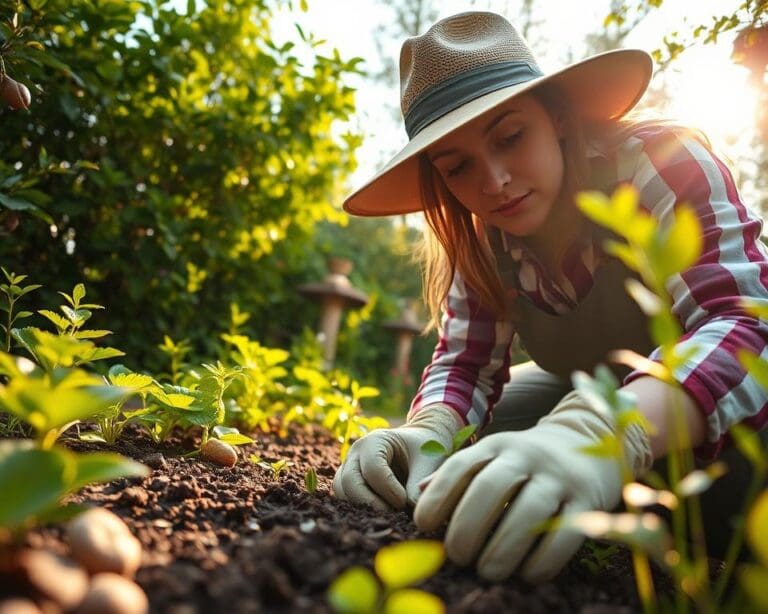 Wie schützt du Gartenflaechen vor Schneckenschaden?