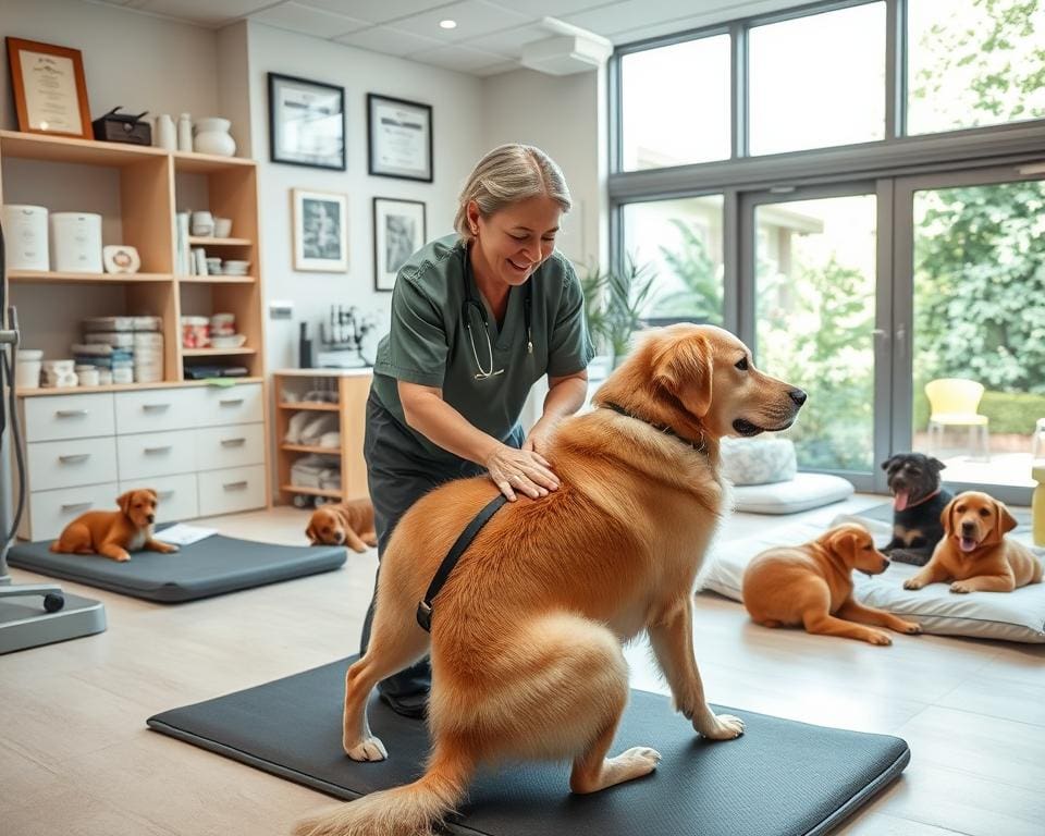 Wie sieht der Alltag eines Tierphysiotherapeuten aus?