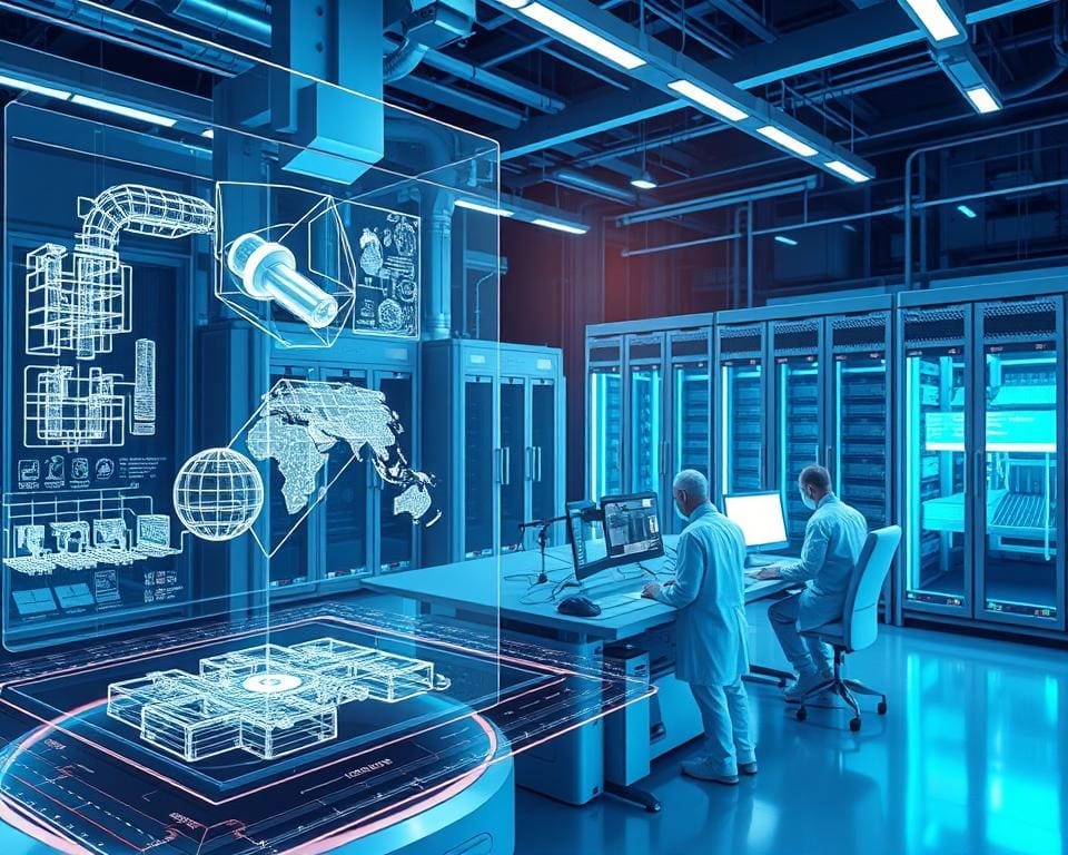 Wie unterstützt digitale Simulation industrielle Projekte?