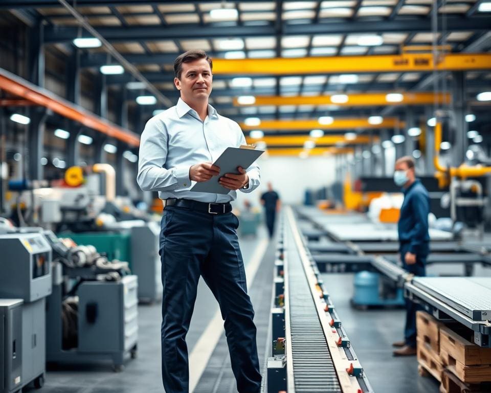 Wie unterstuetzt ein Lean-Consultant Produktionsablaeufe?