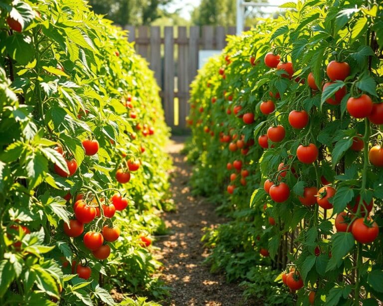 Wie werden Tomatenpflanzen besonders ertragreich?