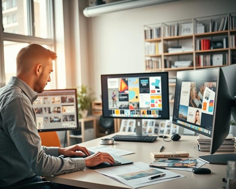 Was macht ein Mediengestalter bei Layouts?