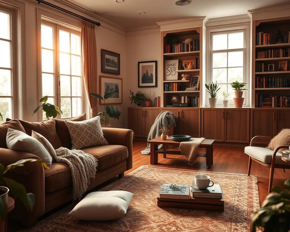 Was macht ein Wohnzimmer einladend?