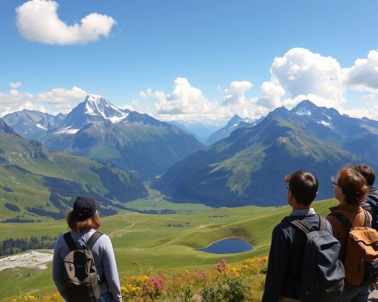 Wie erlebt man die schoensten Panoramen der Schweiz?