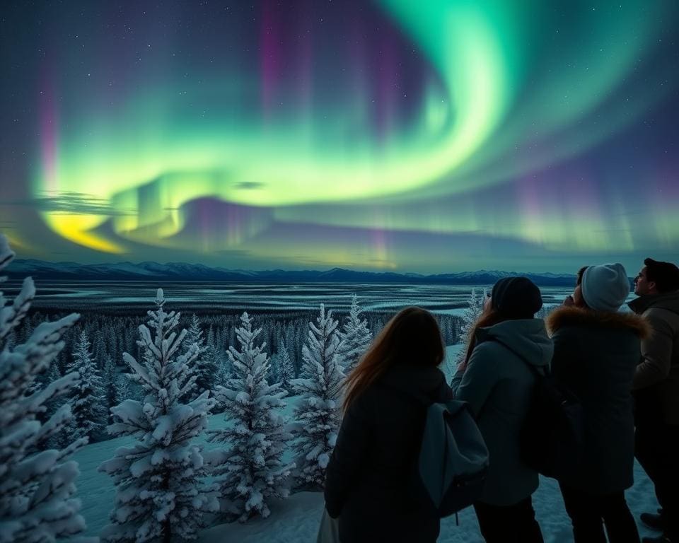 Wie fuehlt sich Polarlichtsuche in Lappland an?