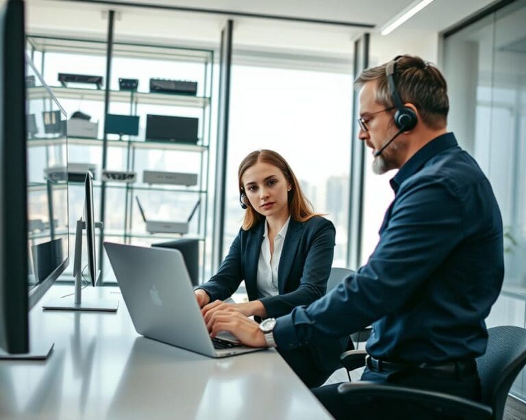 Wie hilft ein IT-Supportdienst bei Problemen?