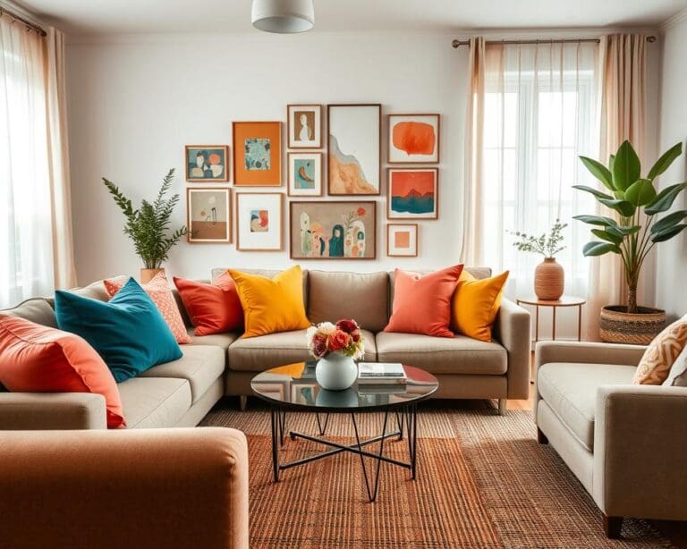 Wie integriert man Farben im Zuhause?