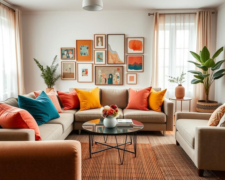 Wie integriert man Farben im Zuhause?