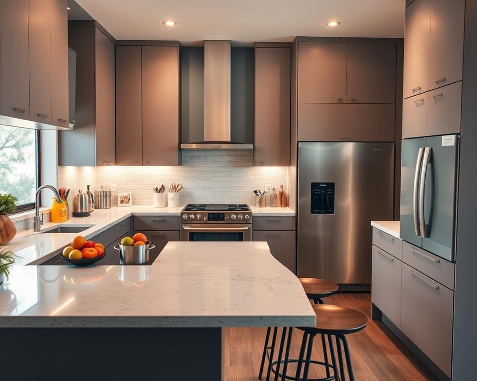 Wie richtet man eine funktionale Küche ein?