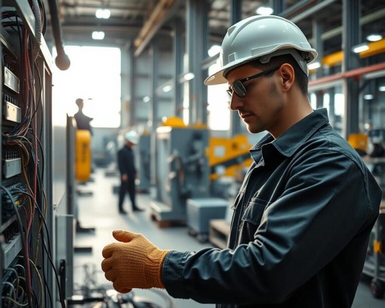 Was leistet ein Industrieelektriker?