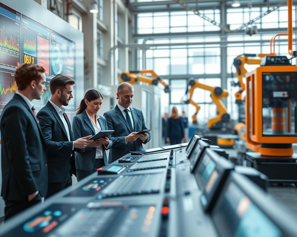 Welche Rolle spielen Steuerungssysteme in der Fertigung?