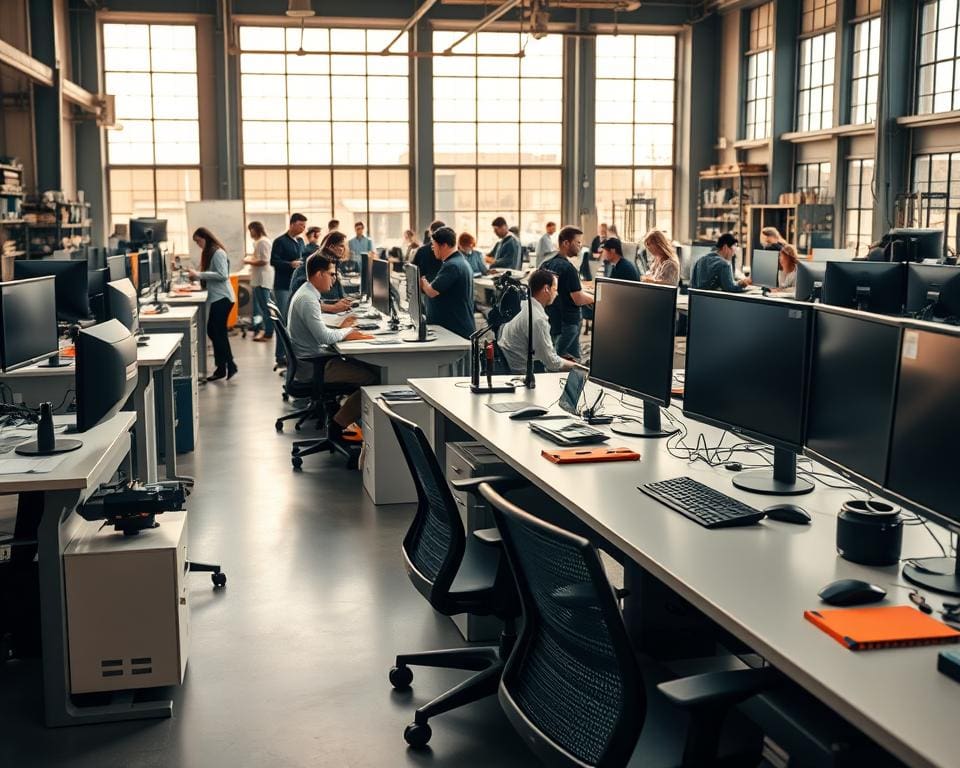 Welche Vorteile bieten industrielle Arbeitsstationen?