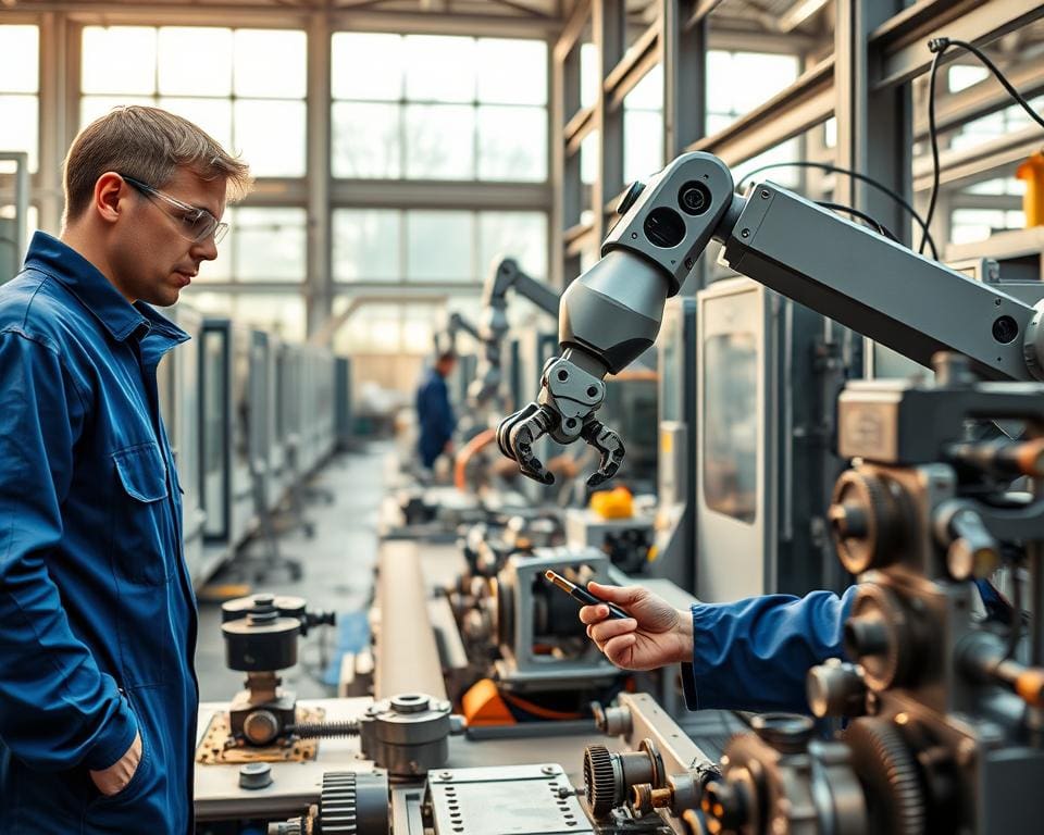 Wie arbeitet ein Mechatroniker im Maschinenpark?