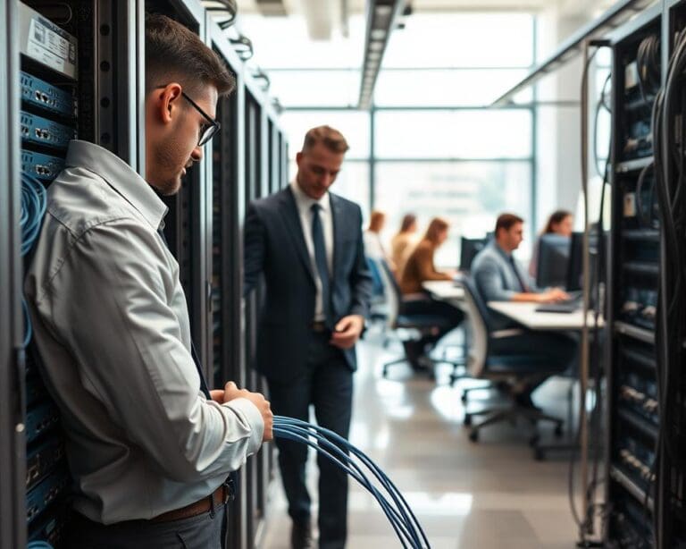 Wie beeinflusst strukturierte Verkabelung den Bürobetrieb?