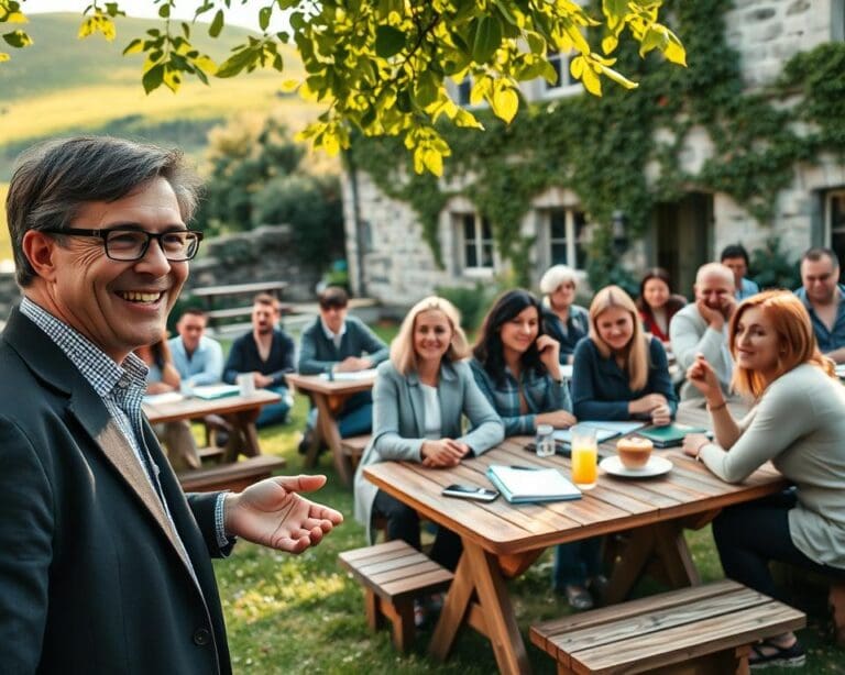 Wie unterstützt IrishSummer Englisch Sprachreisen für Erwachsene?