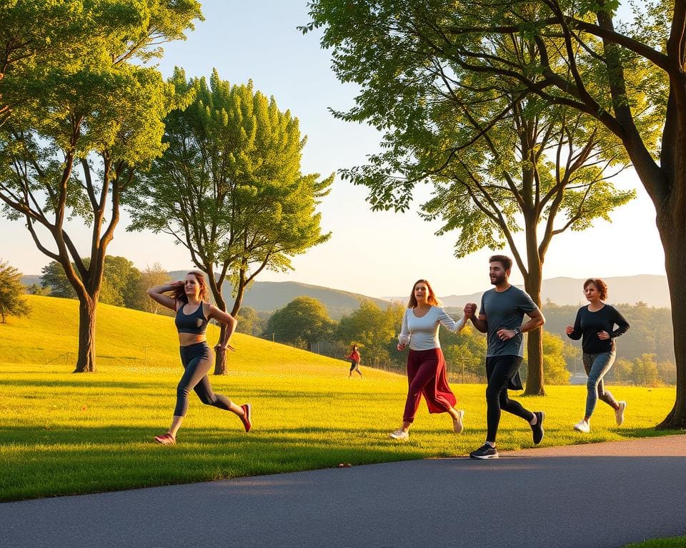 Was ist das Zusammenspiel von Bewegung und Wohlbefinden?