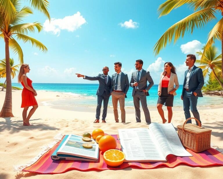 Wie plant man einen Strandurlaub?