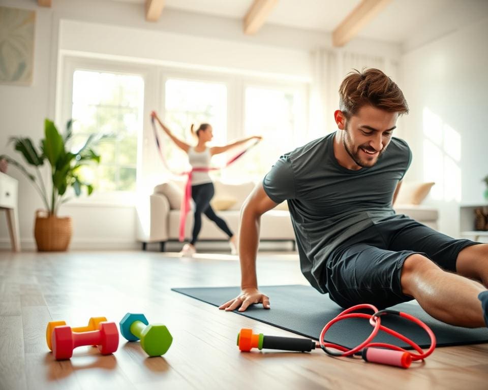 Fitness Routinen Alltag