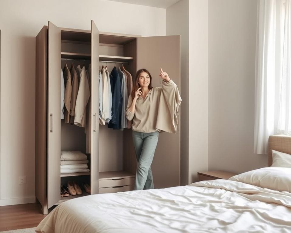 Kleiderschrank reduzieren