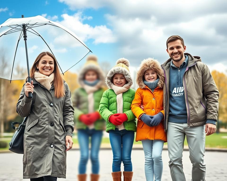 Kleidung jedes Wetter