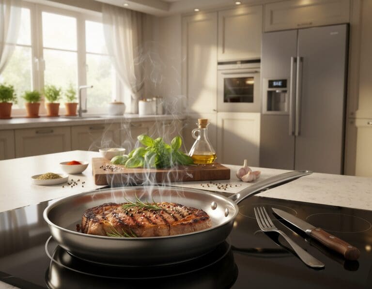 Welche Pfanne für Steak auf Induktion liefert das beste Ergebnis?