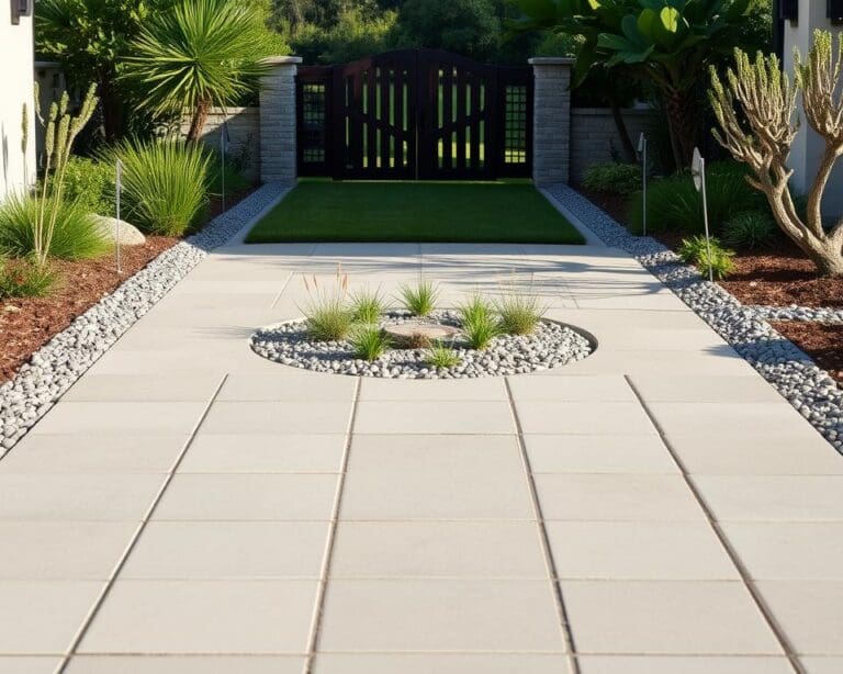 Wie gestaltet man eine Einfahrt pflegeleicht?