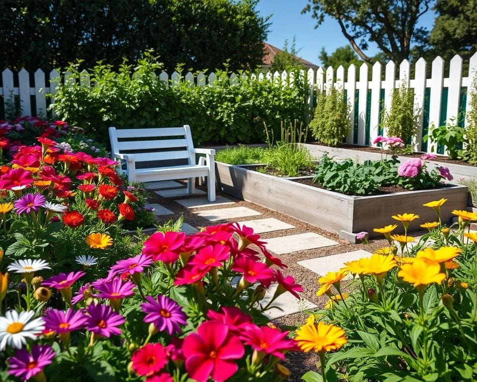 Wie gestaltet man einen kleinen Garten optimal?