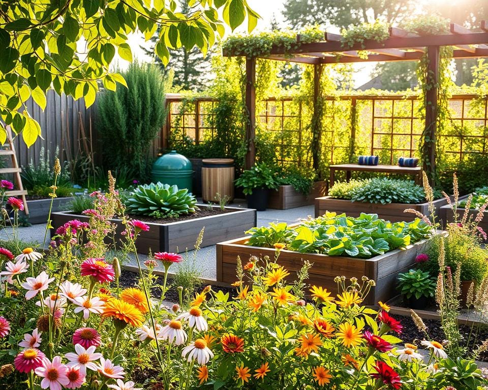 Wie plant man eine nachhaltige Gartengestaltung?