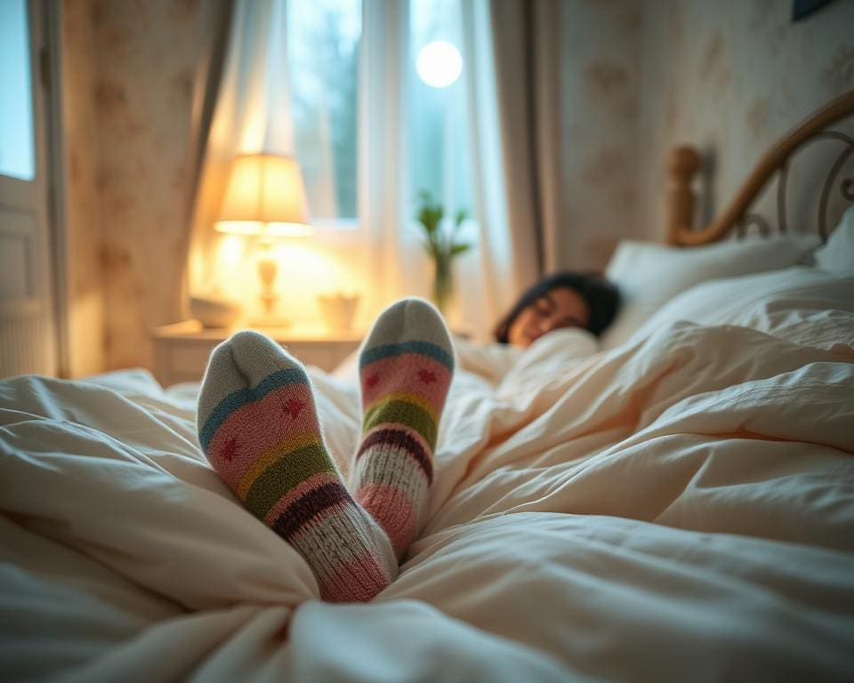 mit Socken schlafen warum