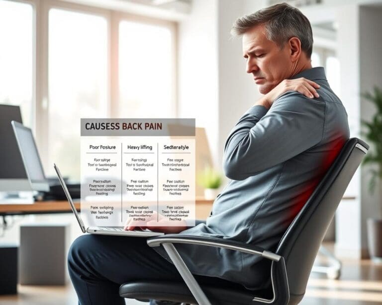 Rückenschmerzen Ursachen