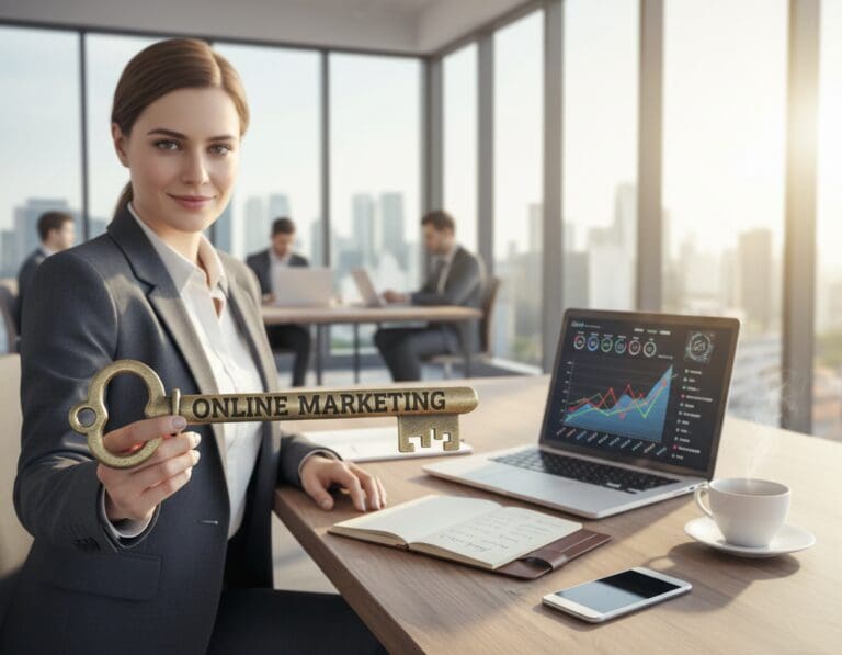 Schlüssel Online Marketing