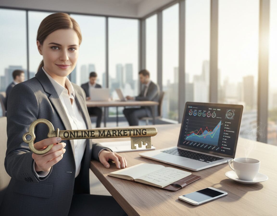 Schlüssel Online Marketing