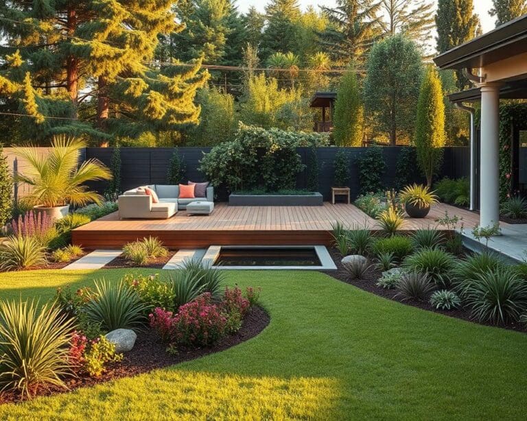 Wie gestaltet man einen modernen Garten?